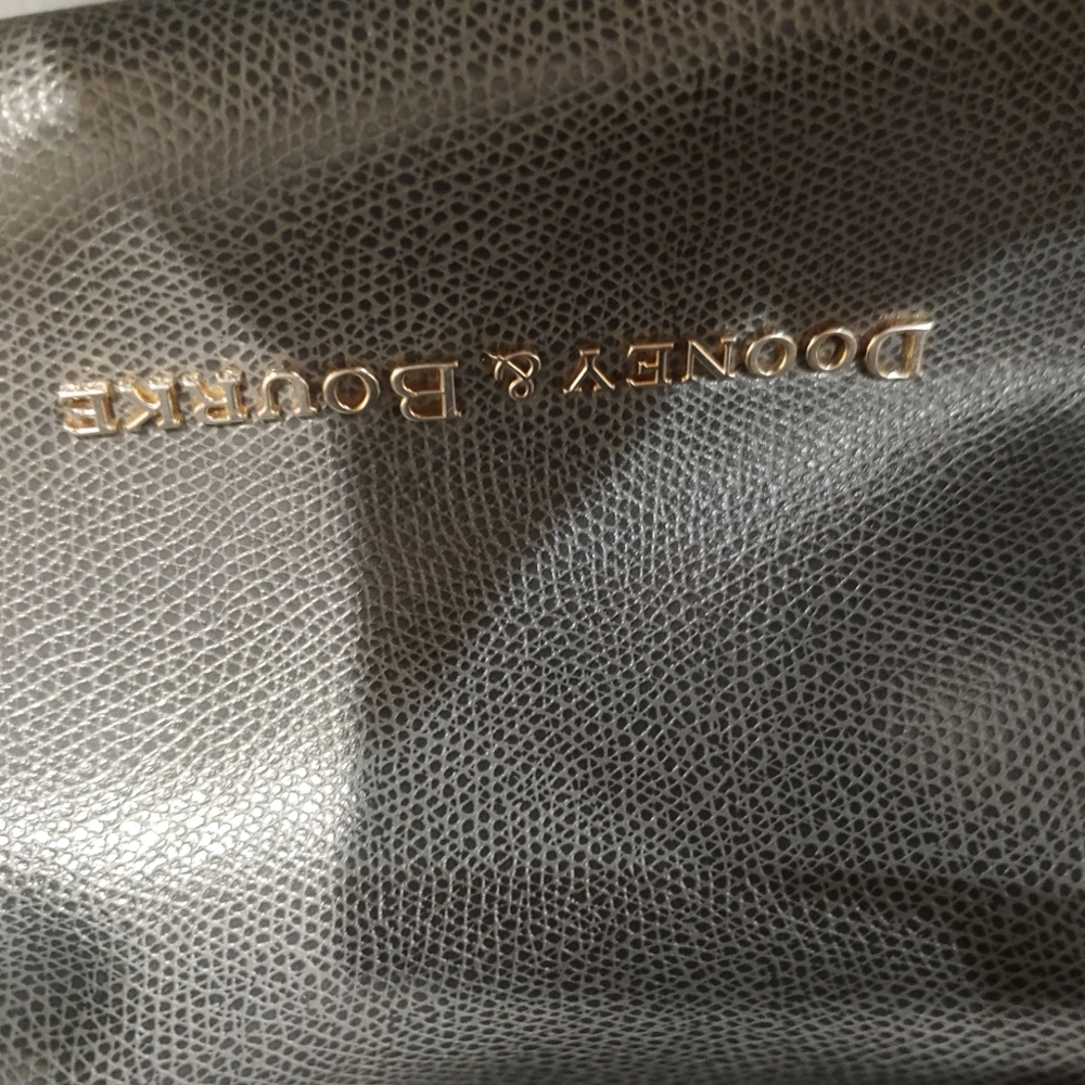 Dooney & Bourke Green & Brown Leather Handbag - Picture 10 of 12